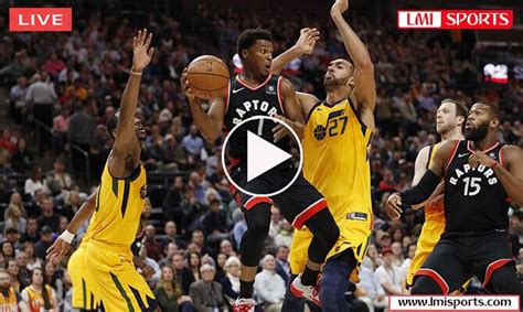 Utah Jazz vs Toronto Raptors Live Stream, NBA Live Streaming Free-LMI ...