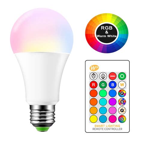 E27 LED 16 Farbe RGB Magie Led Birne 5/10 / 15W LED Lampe + IR ...