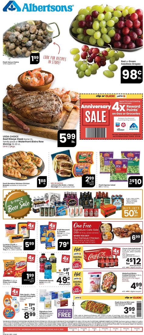 Albertsons Weekly Ads & Special Buys from July 29