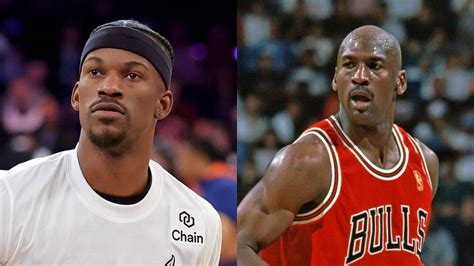 Jimmy Butler And Michael Jordan Side By Side: Facial Similarities ...