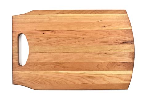 Wood Cutting Board with Handle and Juice Groove