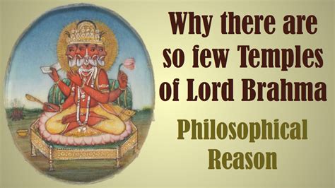 Why are there very few temples of Brahma - Rahul Yadav - Medium