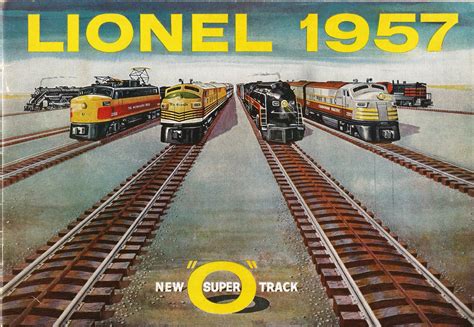 Cover of 1957 Lionel catalog. | Lionel trains, Model trains, Lionel trains layout