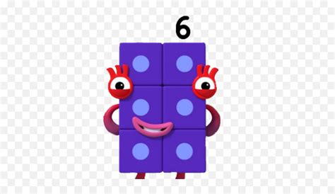 Numberblocks Number 6 Png - free transparent png images - pngaaa.com