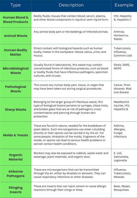 A Guide to Biological Hazards: Types, Examples, and Mitigation