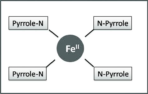 Schematic representation of Iron Protoporphyrin Type-IX Tetrapyrrole... | Download Scientific ...