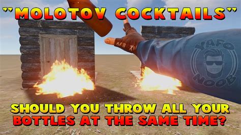 Is damage from Molotov cocktails consecutive or concurrent in Rust? Does Molotov damage stack ...