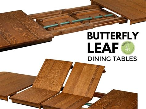 Butterfly Extension Dining Table Plans • Variant Living | Butterfly ...