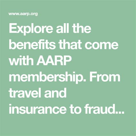 Explore all the benefits that come with AARP membership. From travel ...