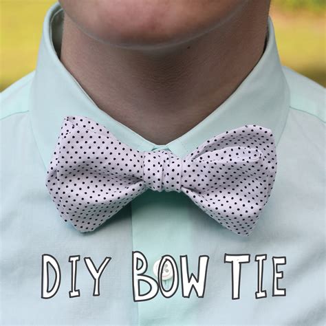 We Can Make Anything: handmade bow tie (+ free pattern!)