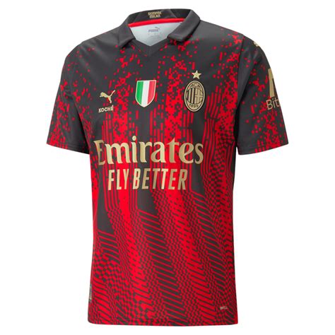 Men's Authentic Puma AC Milan Koche Fourth Jersey 22/23 | SOCCER.COM in ...