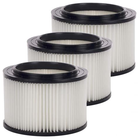 3 Pack Replacement Filters 9-17810 Compatible with Shop Vac Craftsman ...