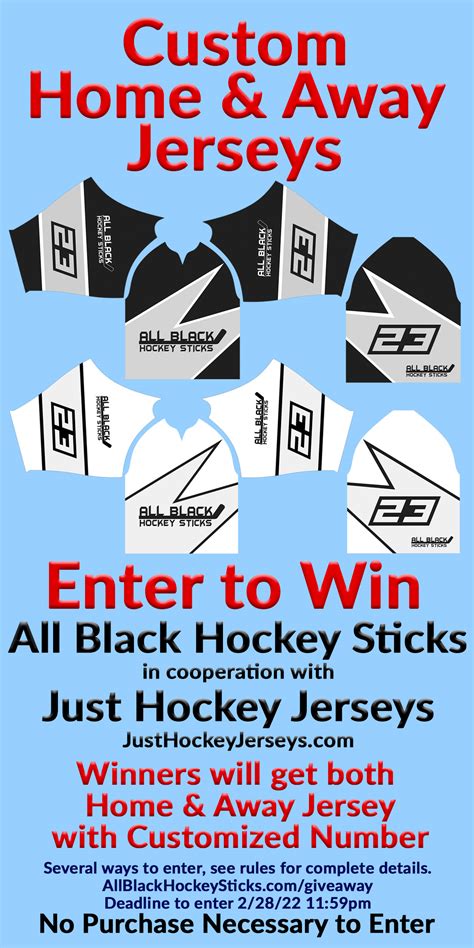 YoWinner - All Black Hockey Sticks