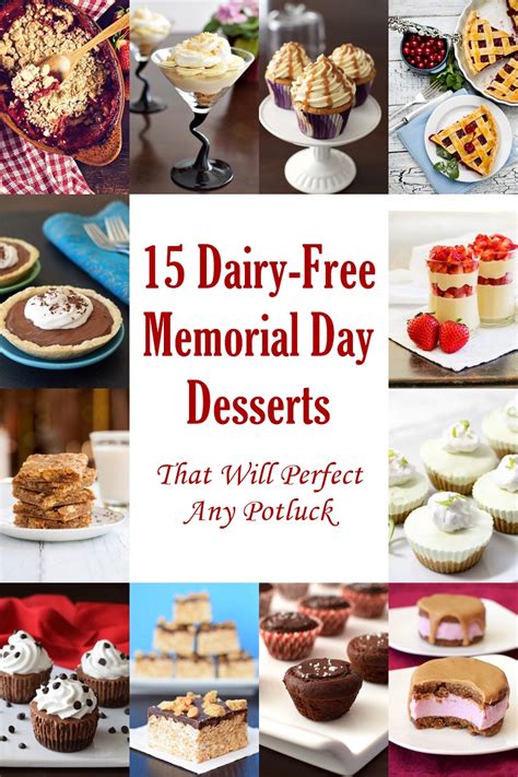 10 Dairy-Free Memorial Day Desserts That Will Perfect Your Potluck