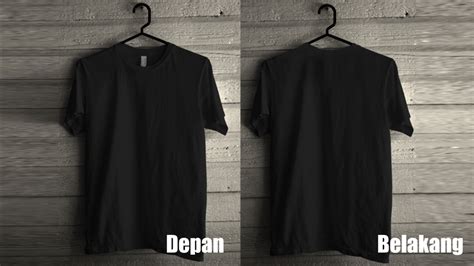 Membuat Mock Up Desain Baju