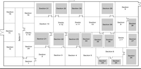 Factory A: Floor plan of manufacturing area | Download Scientific Diagram