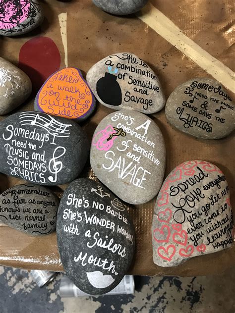 painted rocks quotes | Painted rocks, Rock quotes, Rock sayings