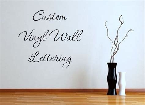 Custom Vinyl Wall Lettering Vinyl Decals by CreativeExpressionsz