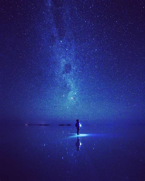 Bolivia Salar De Uyuni Night - Idea Sala De Estar