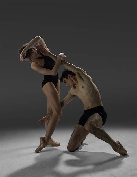 Two Dancers Performing Contemporary Photograph by Nisian Hughes | Fine Art America