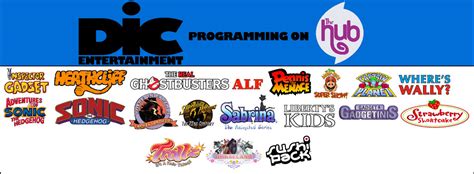 DiC Entertainment Programming on The Hub by ABFan21 on DeviantArt