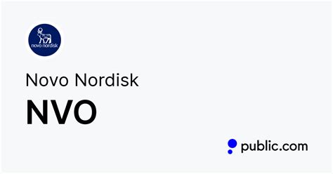 Buy Novo Nordisk Stock - NVO Stock Price Today & News - Public.com