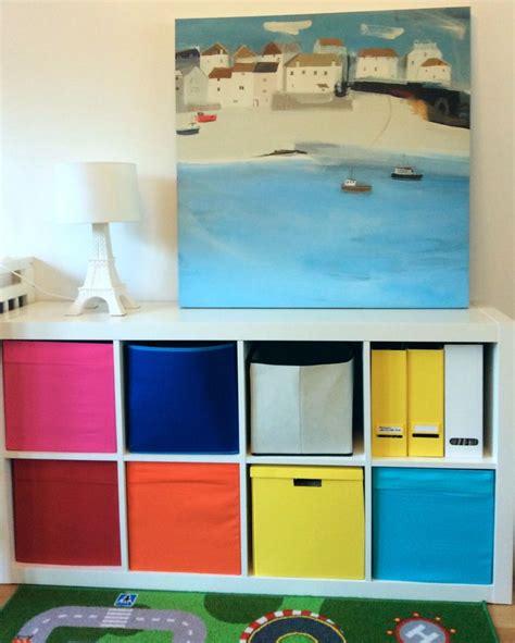 #Ikea #expedit @ikekepania home I'm playing around with coloured boxes, you like?