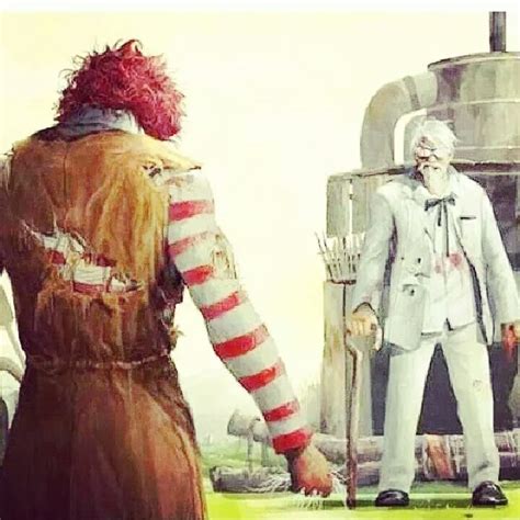 ronald mcdonald vs colonel sanders - Google Search