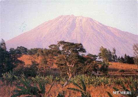 WORLD, COME TO MY HOME!: 3050 TANZANIA - Mount Meru