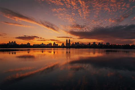 Central Park Sunset 02 Photograph by Jon Bilous | Fine Art America