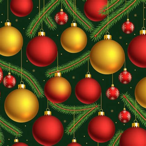 Premium AI Image | A christmas background with red green and gold ornaments