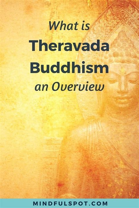 What is Theravada Buddhism? – Mindful Spot in 2020 | Buddhism for beginners, Theravada buddhism ...