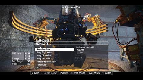 Fallout 4 Automatron DLC Gameplay - Build A Robot - YouTube