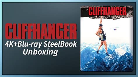 Cliffhanger 4K+2D Blu-ray SteelBook Unboxing - YouTube