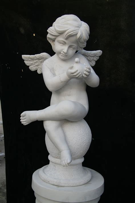 Marble Angel Statues Sculptures Garden Decoration Monuments - China ...