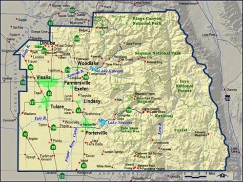 GC13TTN County Line - Tulare (Unknown Cache) in California, United States created by HazMatter