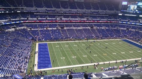 Section 644 at Lucas Oil Stadium - Indianapolis Colts - RateYourSeats.com