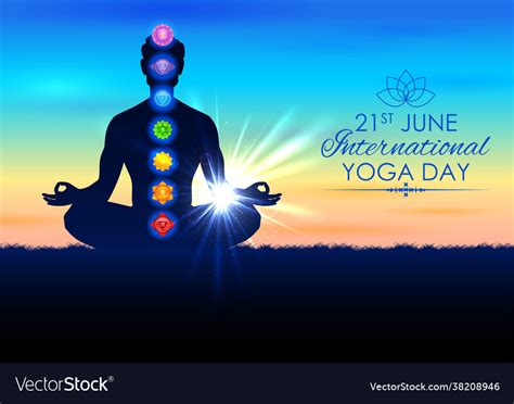 People doing asana and meditation practice Vector Image