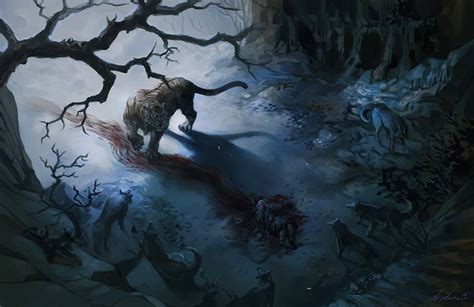 Wolf Cave by Hanuel Sky Bae : r/ImaginaryCarnage