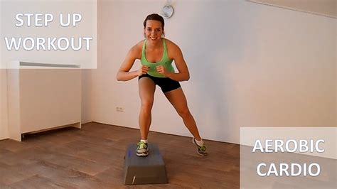 20 Minute Full Body Steps Workout – Calorie Burning Step Up Cardio ...