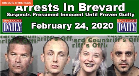 Brevard County Jail Mugshots and Crime News 2-24-2020