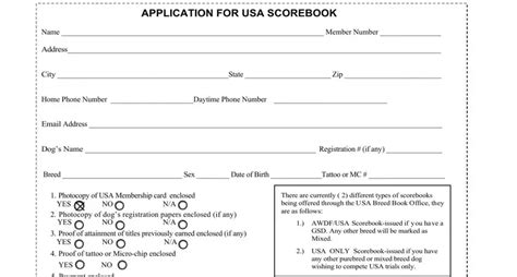 Usa Scorebook Form ≡ Fill Out Printable PDF Forms Online