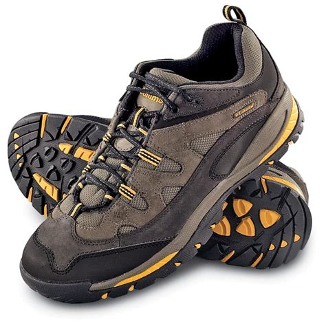 Men's Columbia™ Omnitorial Hikers, Brown / Yellow - 100702, Hiking Boots & Shoes at Sportsman's ...