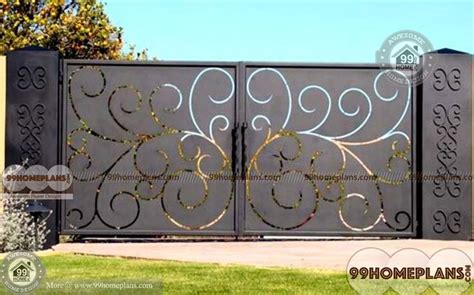 More Stylish Compound Gate Design Photos & Create your Dream Home Compound Walls with Latest ...