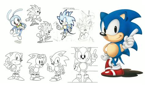 New concept art for Sonic & friends through the ages shown at 25th ...