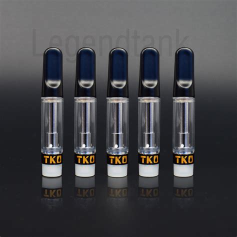 China 1ml Sauce Vapen Cartridges Cbd Thc Carts Black Tko Vaporizer for Vape Pen 510 Oil ...