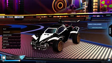 OCTANE: FANCY FORMAL DECAL | ROCKET LEAGUE - YouTube