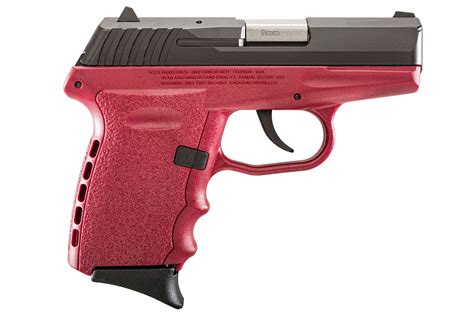 SCCY CPX-2 9mm Crimson Red Pistol with Black Slide | Sportsman's Outdoor Superstore