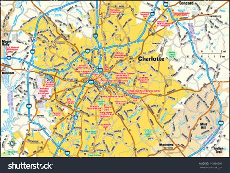 Charlotte Road Map