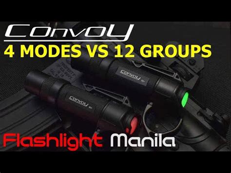 Paano ba yung 4 Modes at 12 Groups? - Convoy Flashlight - YouTube